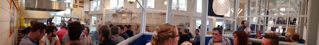 Berg-Büroausflug nach Amsterdam