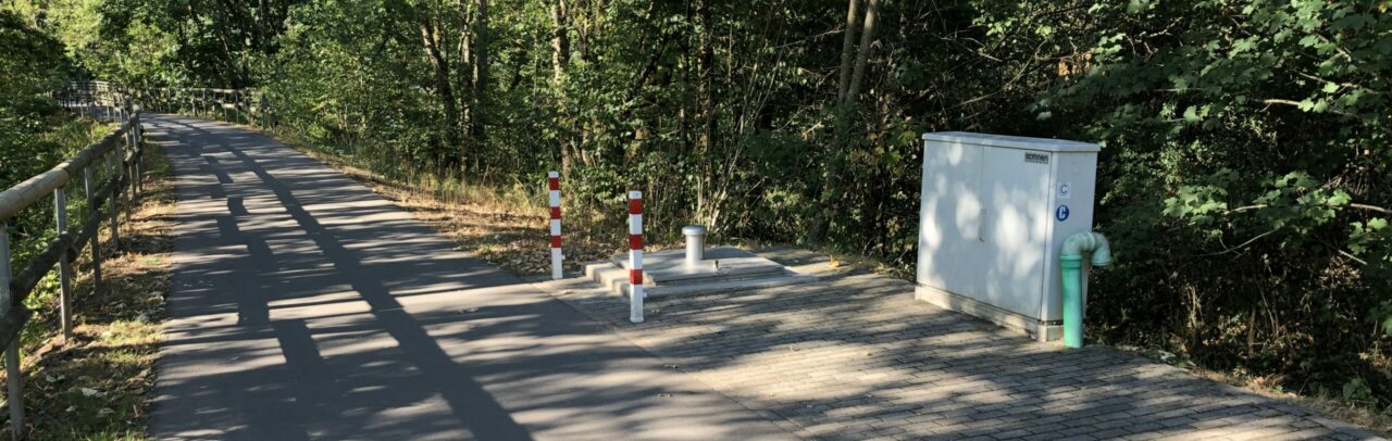 Pumpwerk Waxweiler - Pumpwerk am Radweg