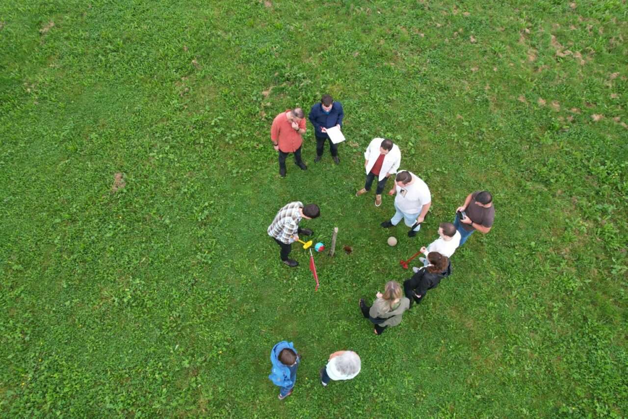 IB Berg - Betriebsausflug 2024 - Bauerngolf in Vossenack